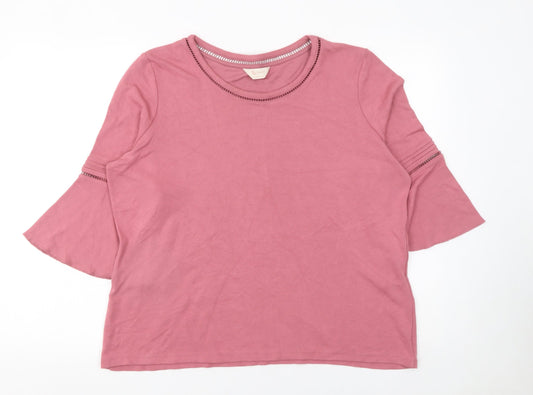 Womens UK Size 18 TU Pink Basic T-Shirt