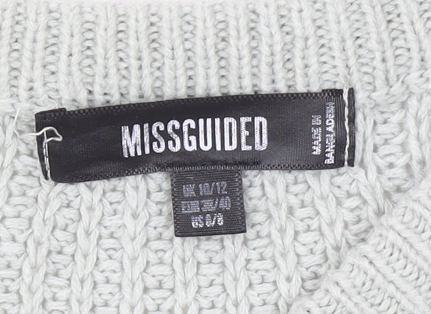 Womens UK Size 10-12 Missguided Jumper Dress