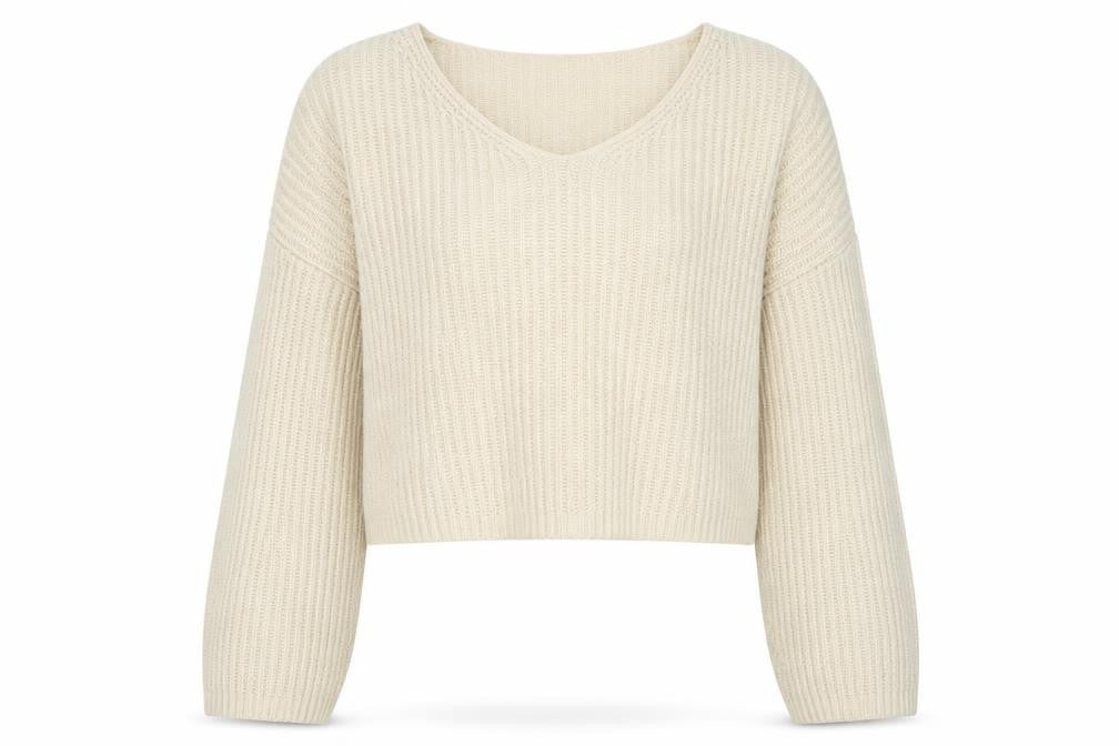 Womens UK Size 12 Firetrap Beige Pullover Jumper