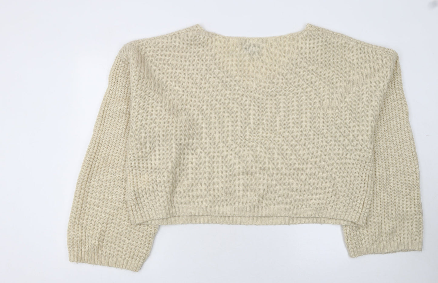Womens UK Size 12 Firetrap Beige Pullover Jumper
