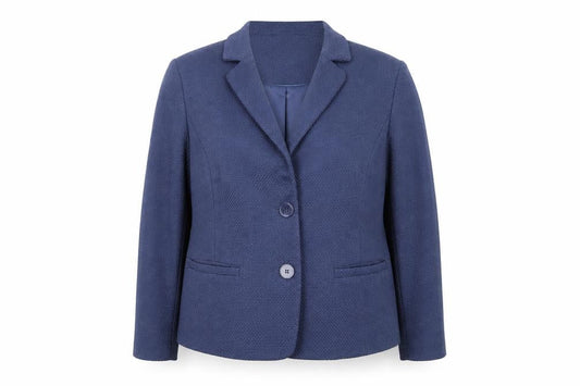 Womens UK Size 14 Eastex Regular Blue Blazer