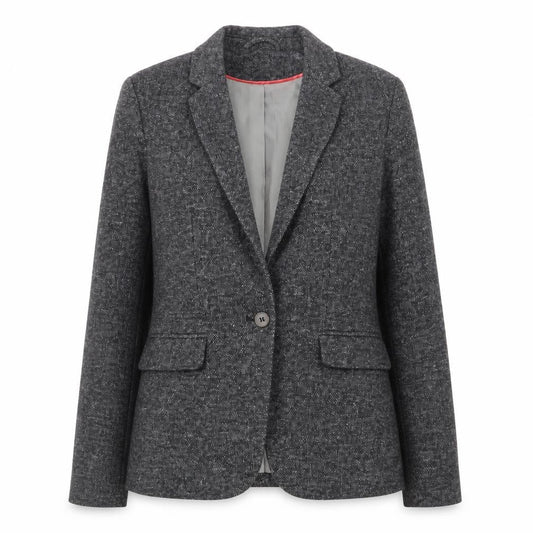 Womens UK Size 6 H&M Regular Grey Blazer