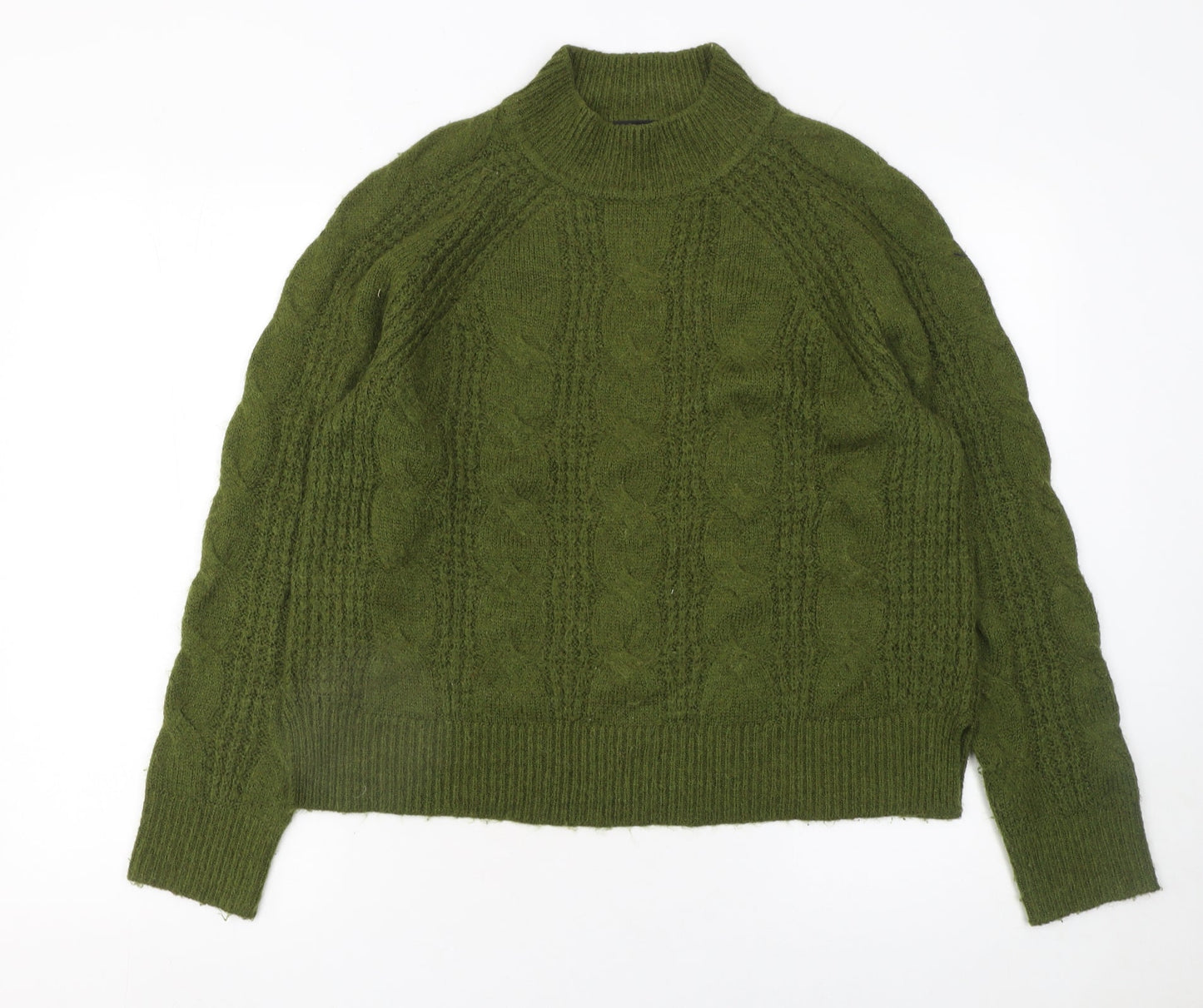 Womens UK Size S J.CREW Green Pullover Jumper