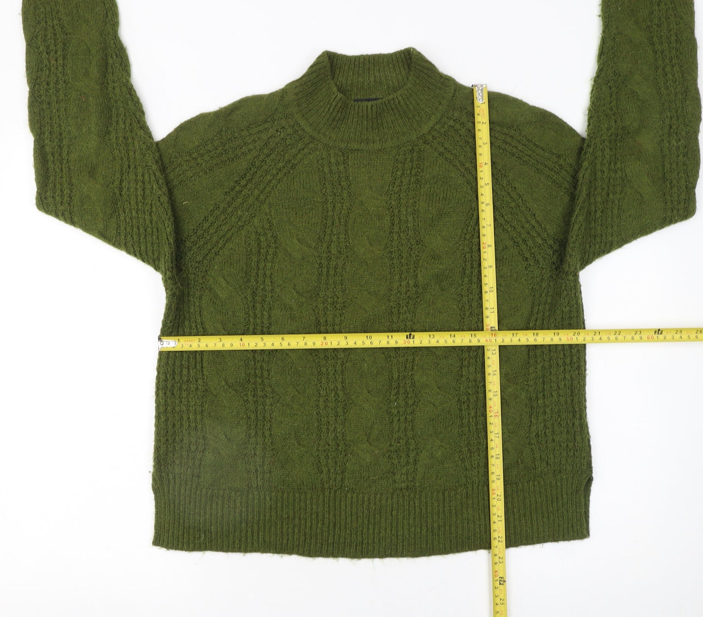 Womens UK Size S J.CREW Green Pullover Jumper