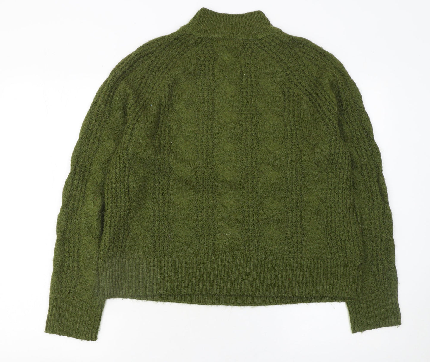 Womens UK Size S J.CREW Green Pullover Jumper