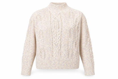 Womens UK Size 14 Marks and Spencer Beige Pullover Jumper