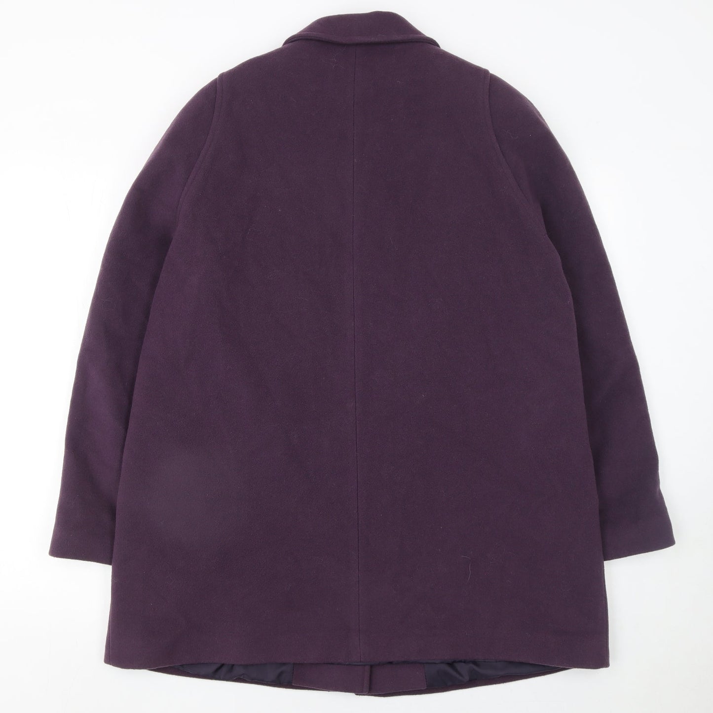 Womens UK Size 16 Kesta London Purple Overcoat
