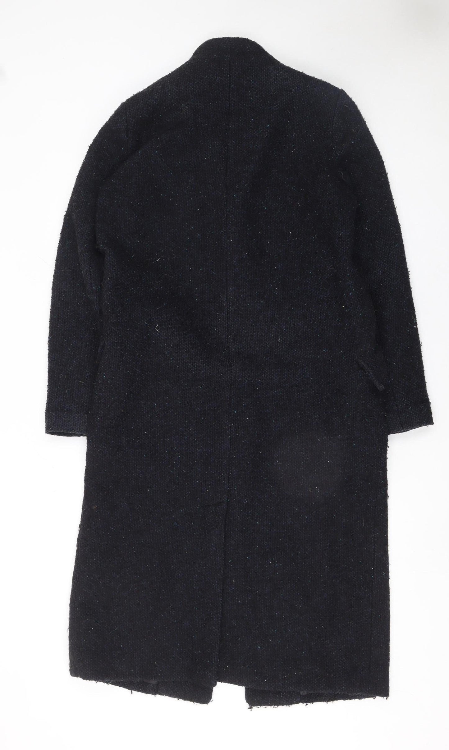 Womens UK Size 6 ASOS Black Overcoat