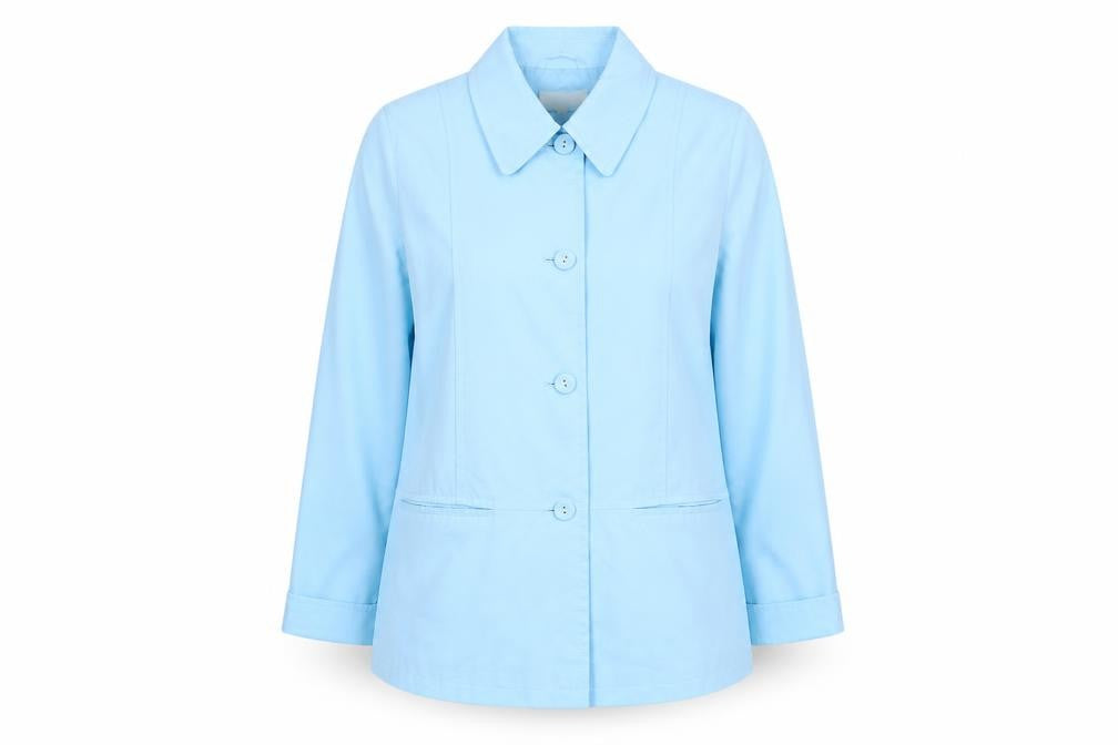 Marks & Spencer Women’s Blue Size 14 Polyester Basic Jacket