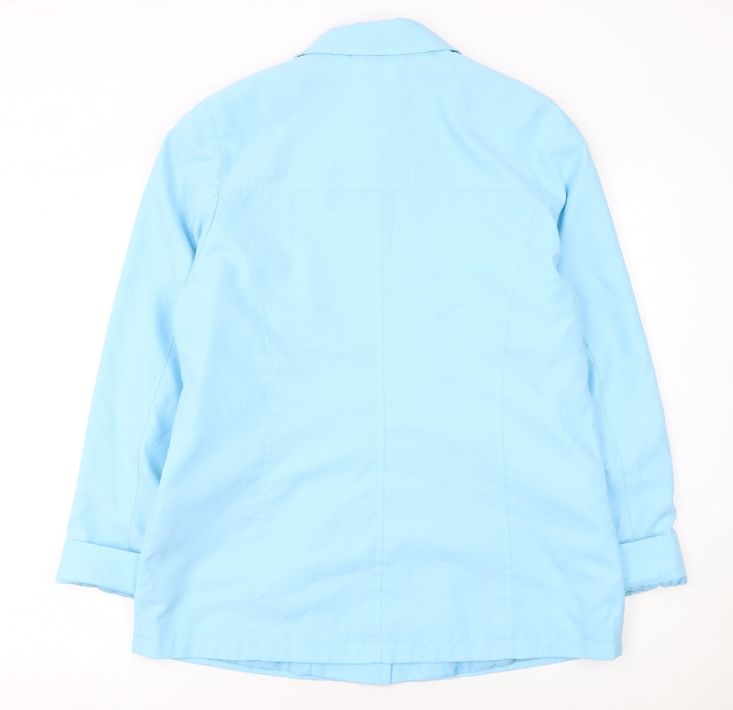 Womens UK Size 14 Marks and Spencer Blue Basic Jacket