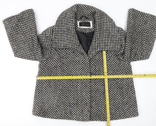 Womens UK Size 16 E-vie Regular Brown Suit Jacket