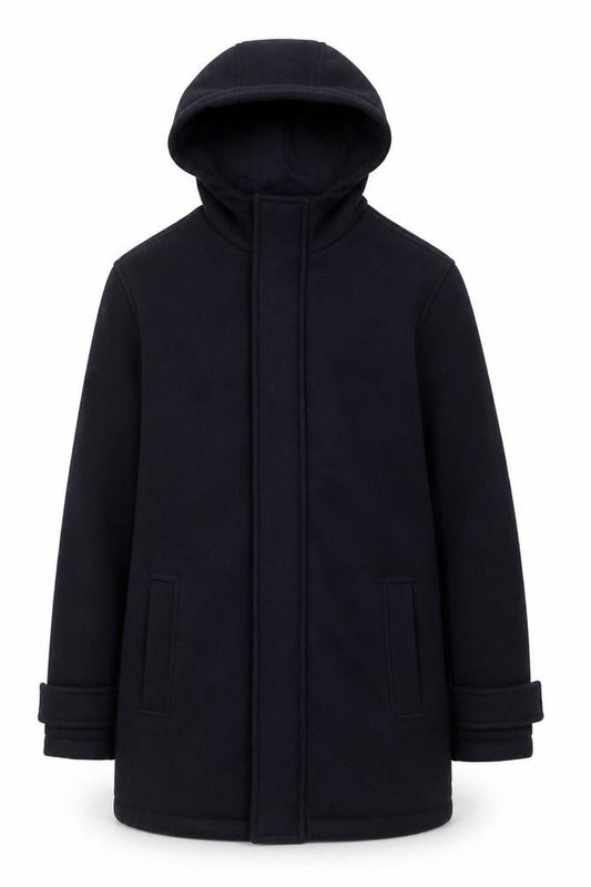 Mens UK Size XS Primark Black Overcoat
