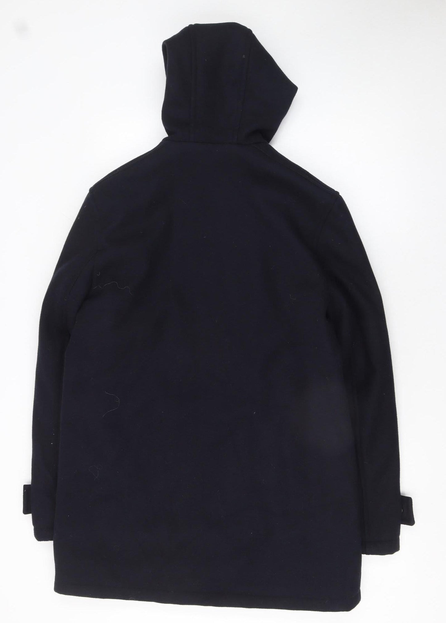 Mens UK Size XS Primark Black Overcoat