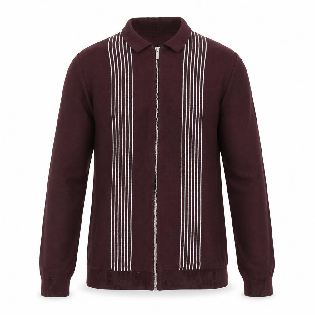 Mens UK Size M TU Red Full Zip Jumper