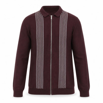 Mens UK Size M TU Red Full Zip Jumper