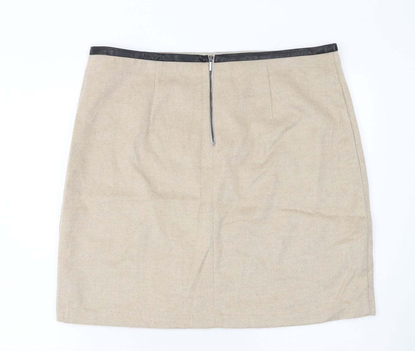 Womens UK Size 18 Marks and Spencer Straight & Pencil Twill Skirt