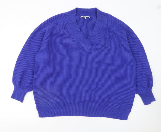 Womens UK Size XL NEXT Blue Pullover Jumper