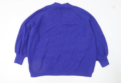 Womens UK Size XL NEXT Blue Pullover Jumper
