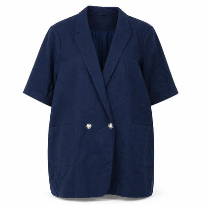 Womens UK Size 24 NEXT Plus Blue Blazer