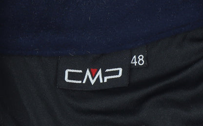 Mens UK Size M CMP Blue 1/4 Zip Jumper