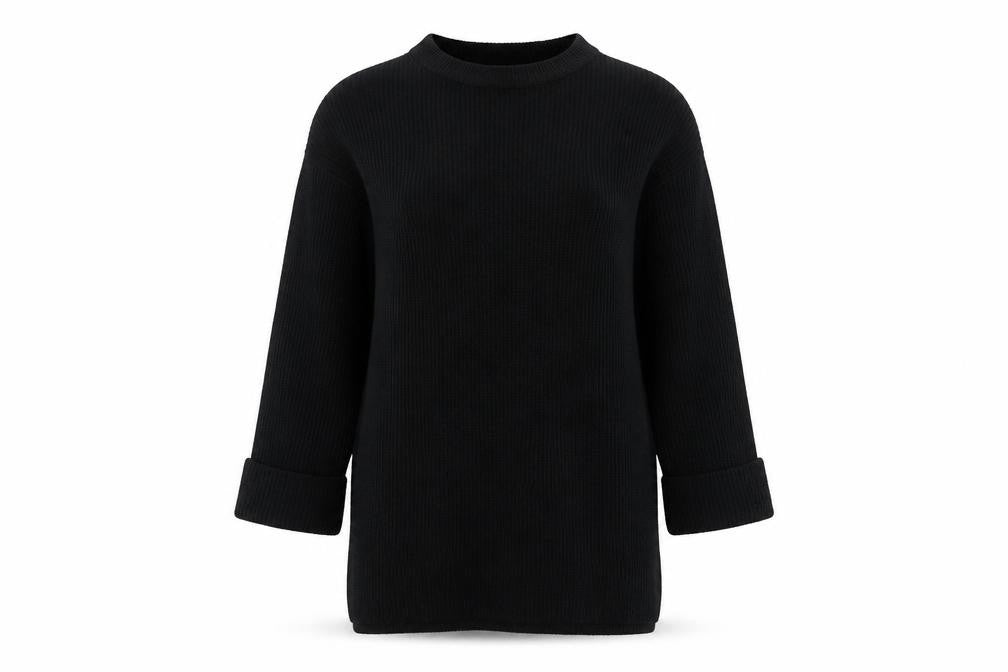 Womens UK Size S Matalan Black Pullover Jumper