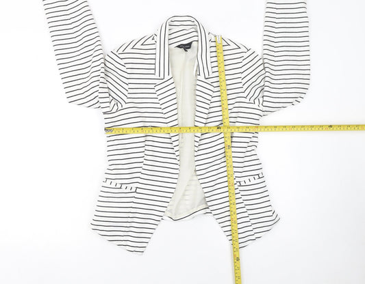 Womens UK Size 12 New Look Regular White Blazer