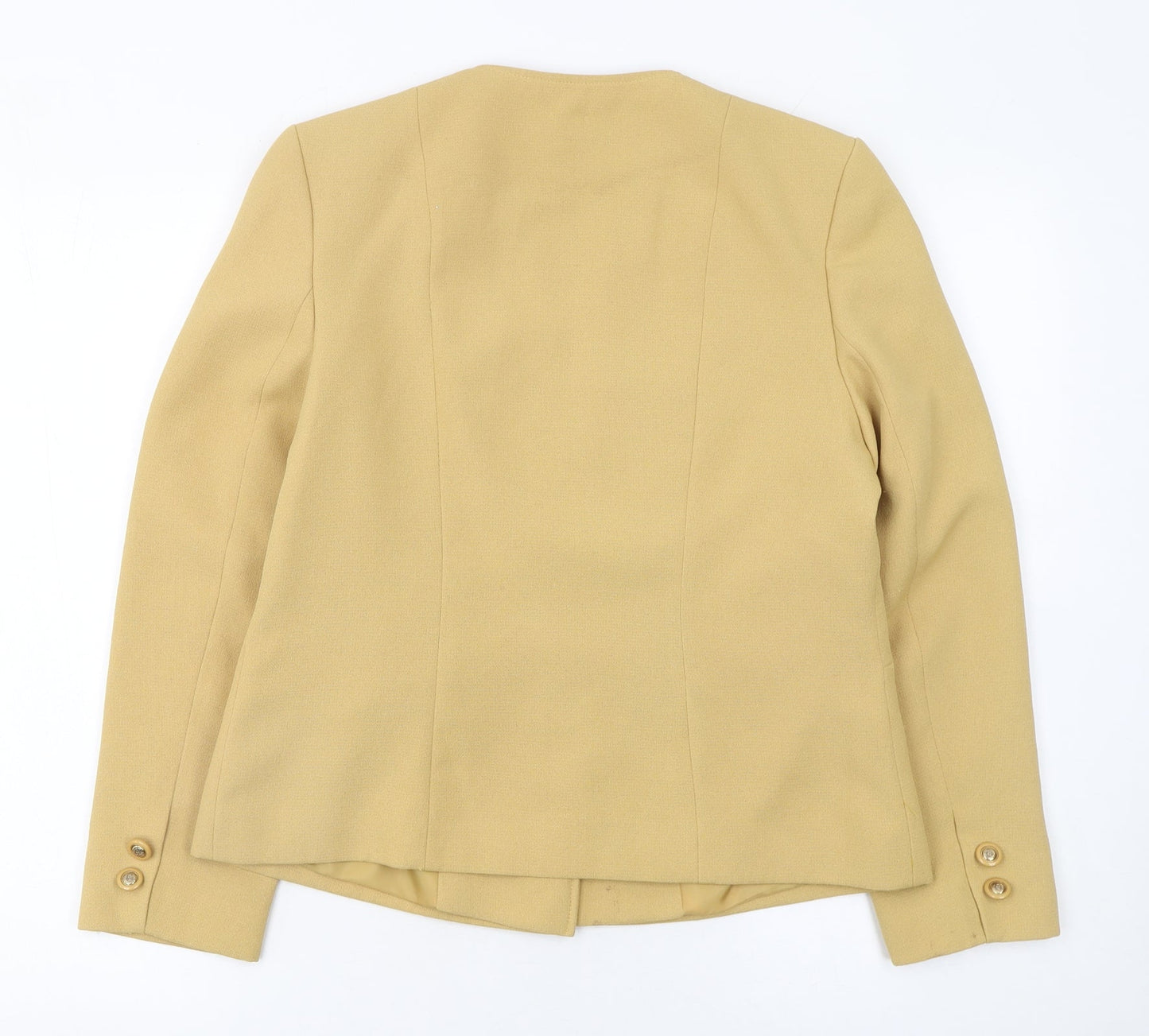 Womens UK Size 10 Eastex Regular Beige Suit Jacket