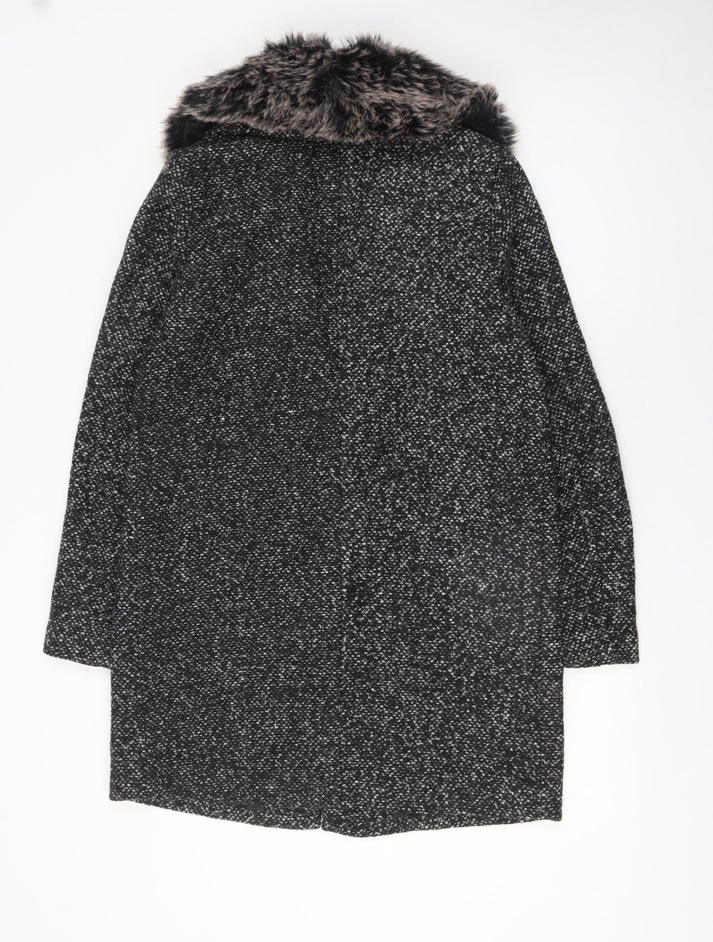 Womens UK Size 10 Atmosphere Black Overcoat