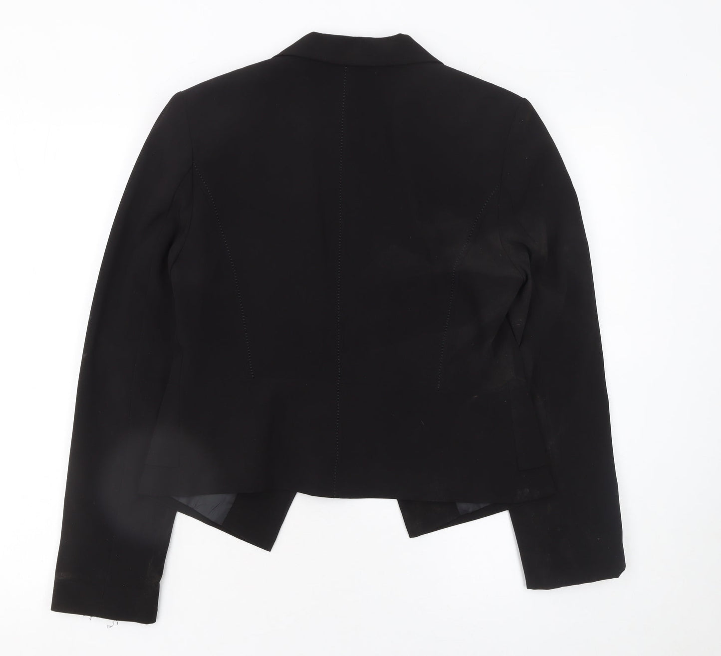 Womens UK Size 10 Marks and Spencer Regular Black Blazer