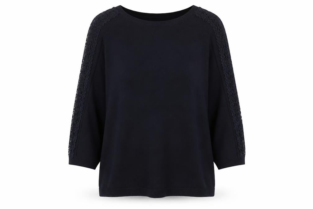 Womens UK Size 12 Marks and Spencer Black Pullover Jumper