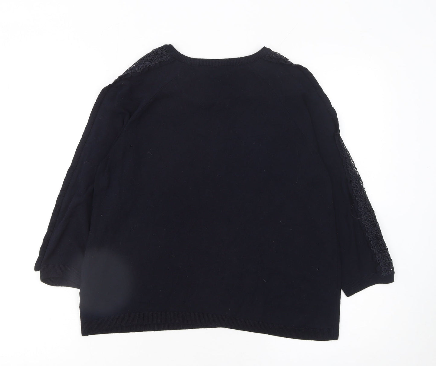 Womens UK Size 12 Marks and Spencer Black Pullover Jumper