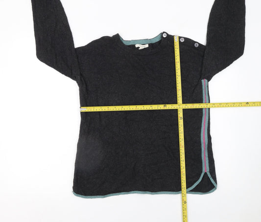 Womens UK Size 12 White Stuff Black Pullover Jumper