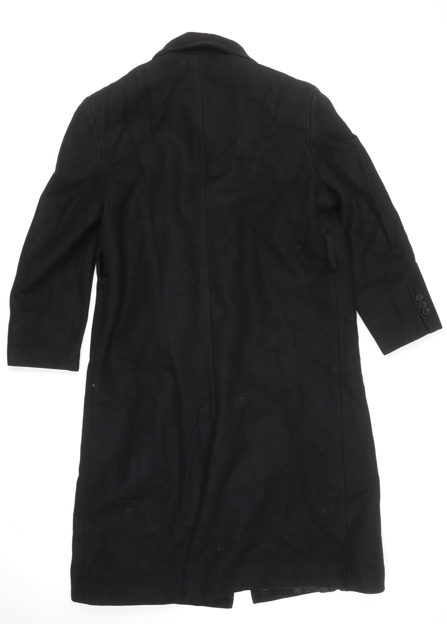 Womens UK Size L Al Zibak Black Overcoat
