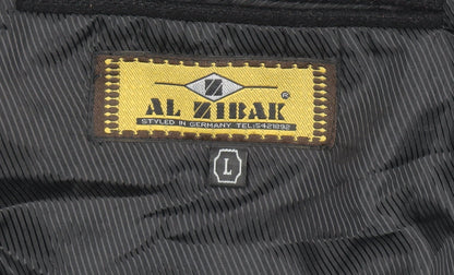 Womens UK Size L Al Zibak Black Overcoat