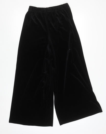 Womens UK Size 6 H&M Regular Fit Casual Party/Cocktail Black Trousers