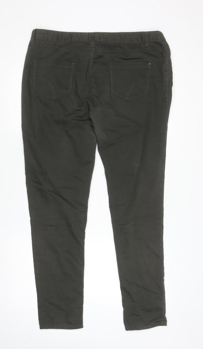Womens UK Size 18 Laura G Slim Fit Skinny Black Jeans