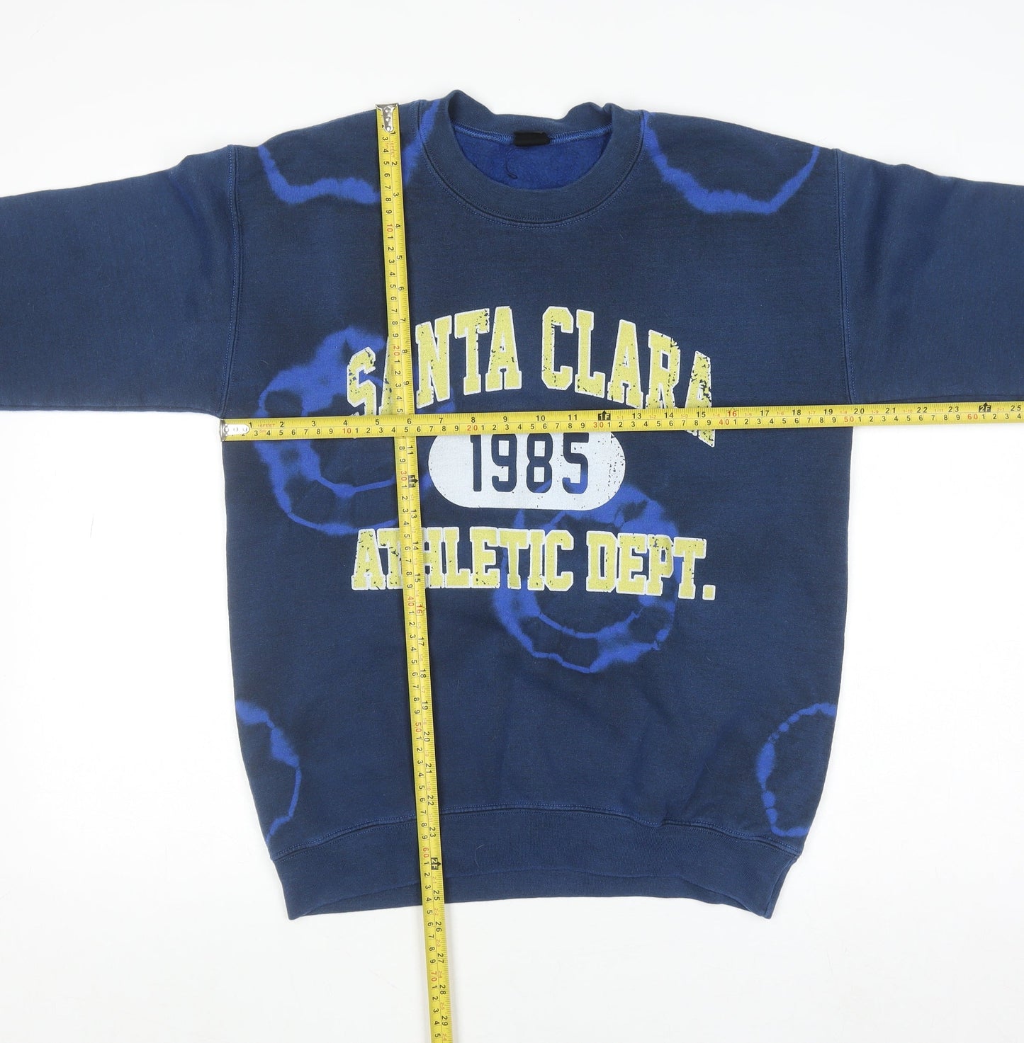 Urban Outfitters Men's Blue XS Santa Clara 1985 Athletic Dept Sweatshirt