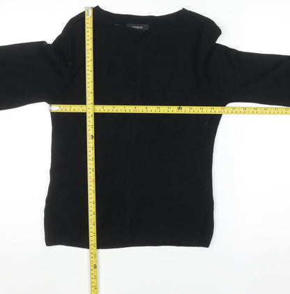 Womens UK Size 10 Marks and Spencer Black Pullover Jumper