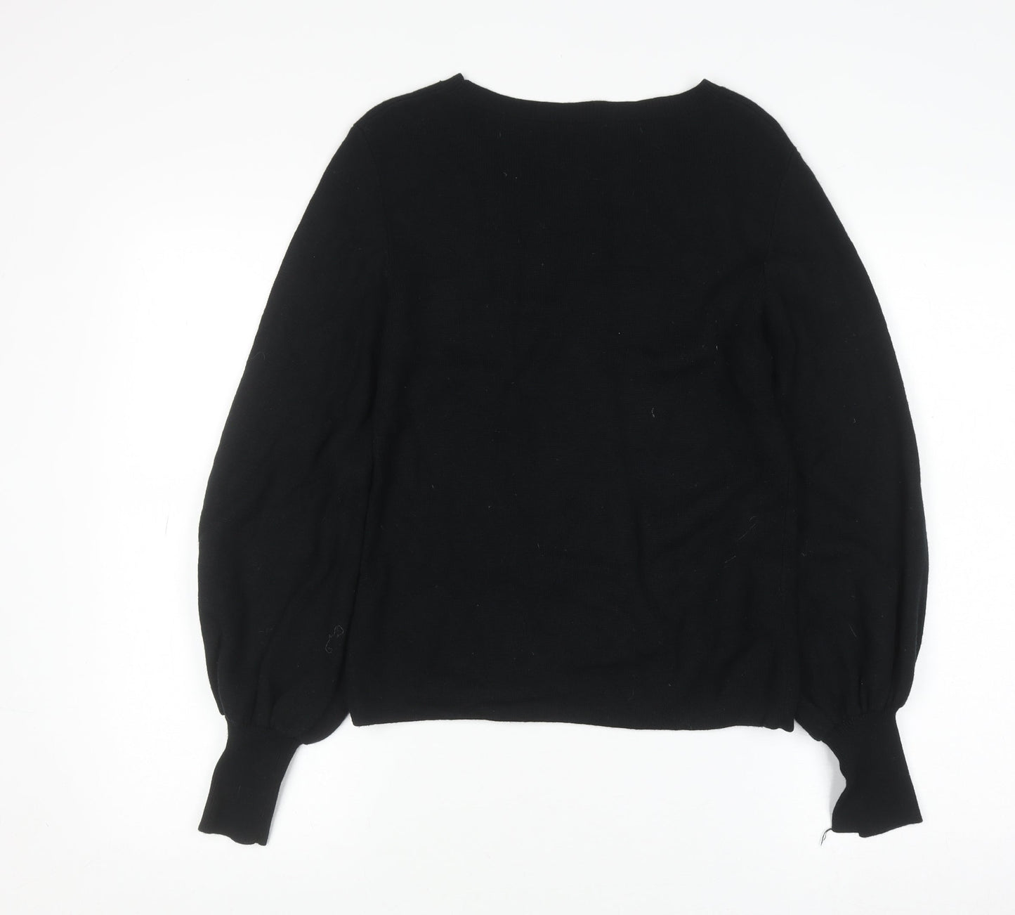 Womens UK Size 10 Marks and Spencer Black Pullover Jumper