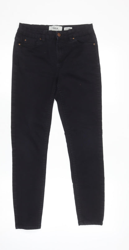 Womens UK Size 8 New Look Slim Fit Skinny Black Jeans