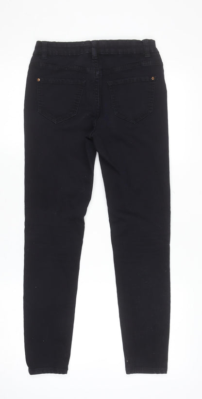 Womens UK Size 8 New Look Slim Fit Skinny Black Jeans