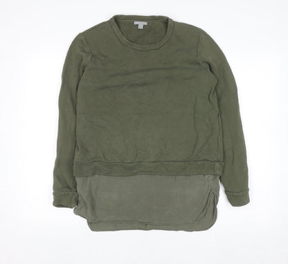 Womens UK Size S COS Green Pullover Jumper