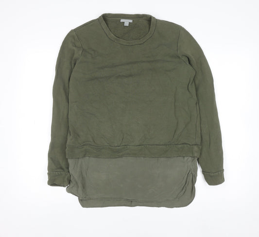 Womens UK Size S COS Green Pullover Jumper