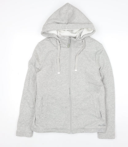 Womens UK Size 10 Peter Storm Grey Full Zip Hoodie