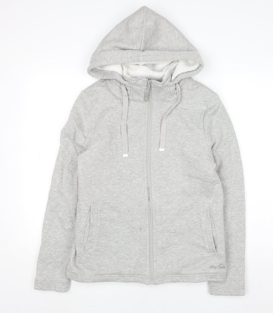 Womens UK Size 10 Peter Storm Grey Full Zip Hoodie