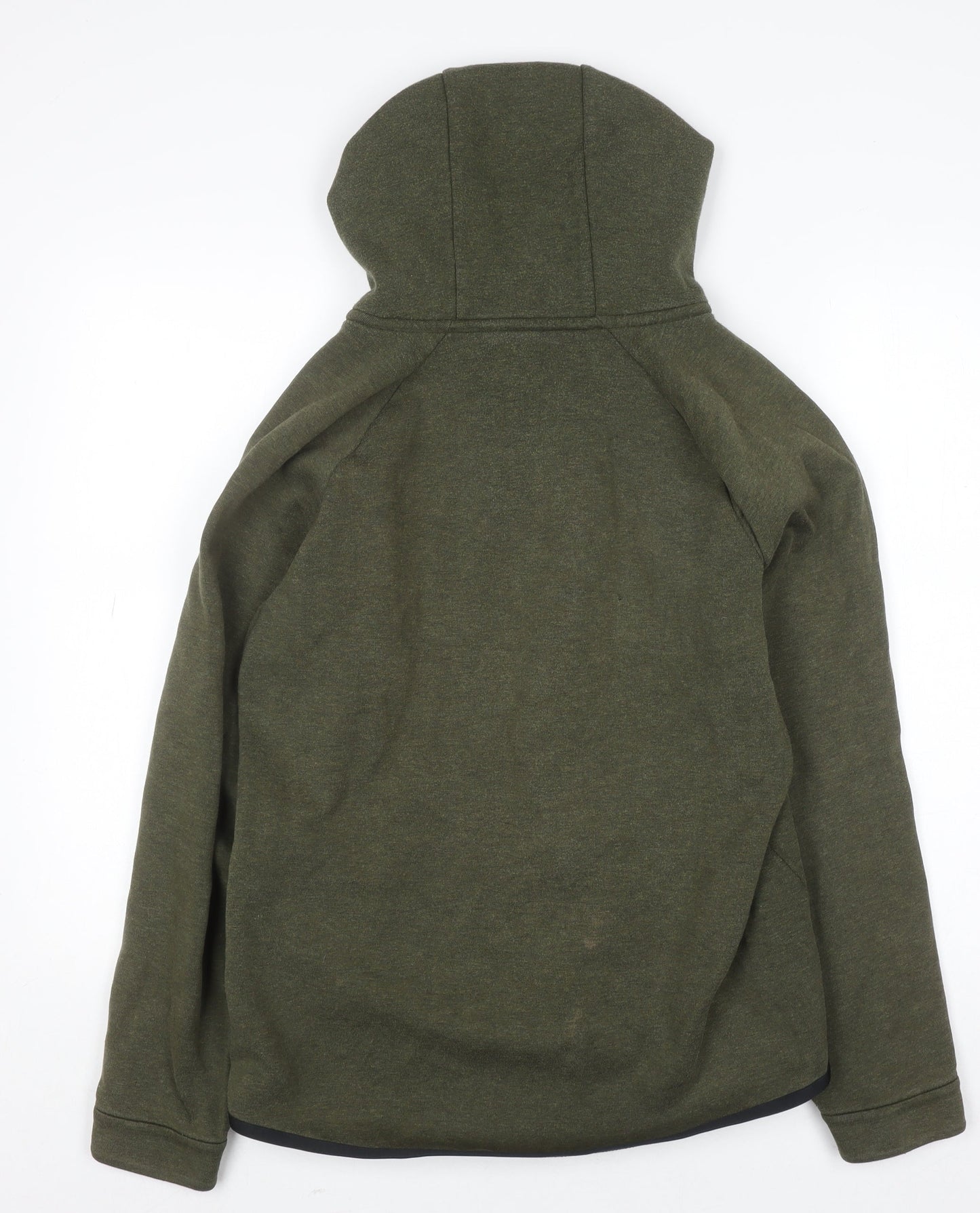 Mens UK Size S Nike Green Full Zip Hoodie