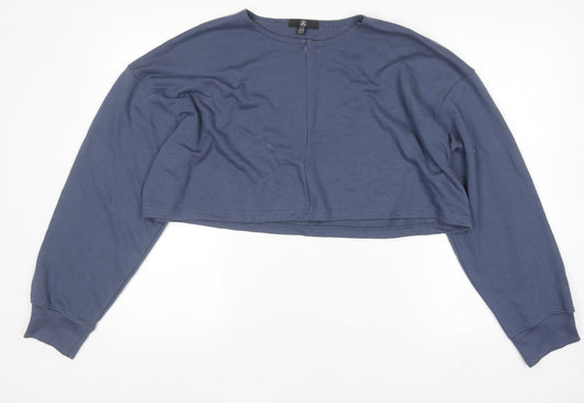 Womens UK Size 16 Mister A Blue Pullover Sweatshirt