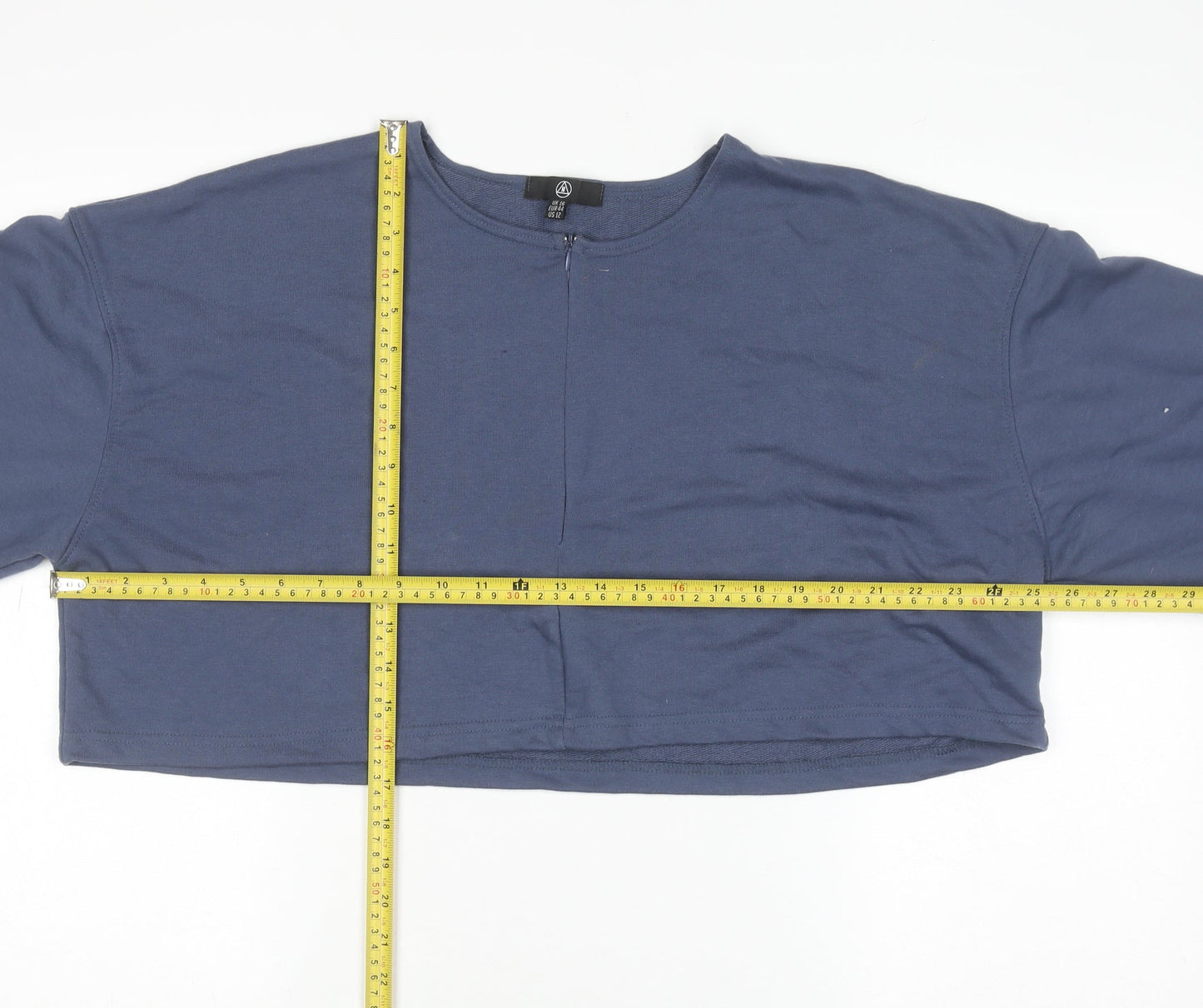 Womens UK Size 16 Mister A Blue Pullover Sweatshirt