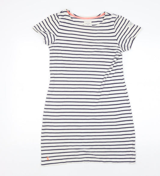 Womens UK Size 8 Joules T-Shirt Dress