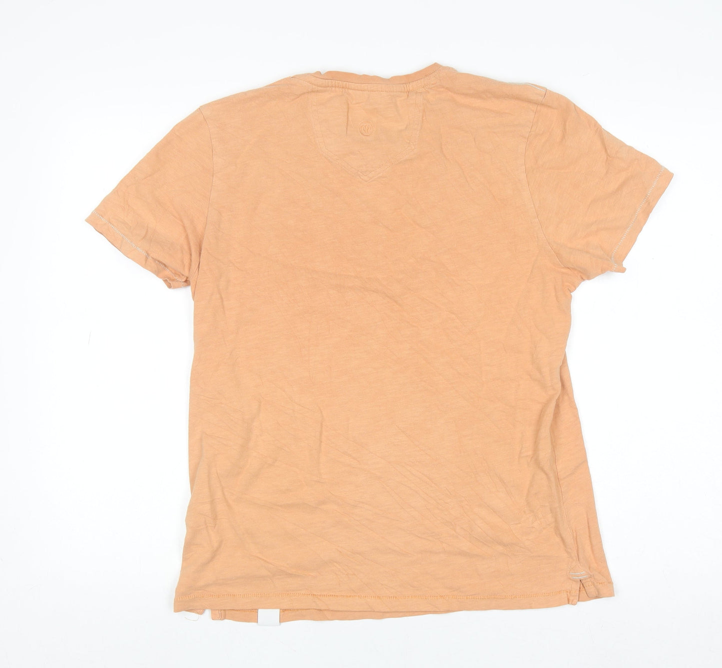 Mens UK Size L FatFace Orange  T-Shirt